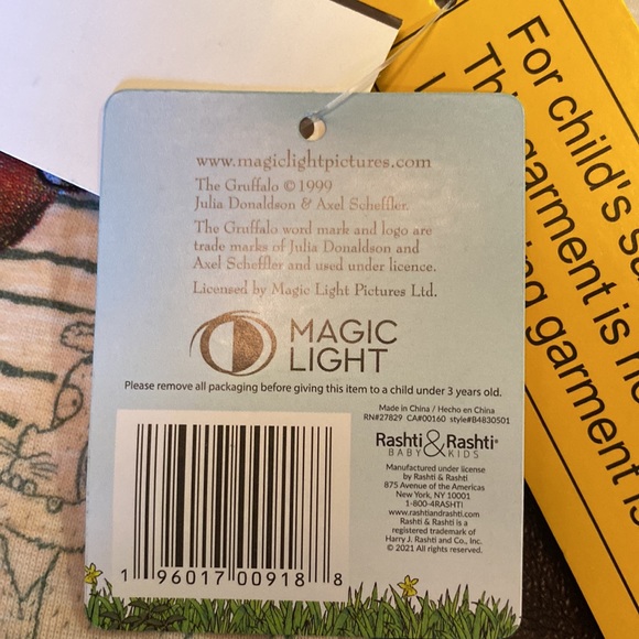 The Gruffalo Pajama Set NWT - Picture 7 of 7